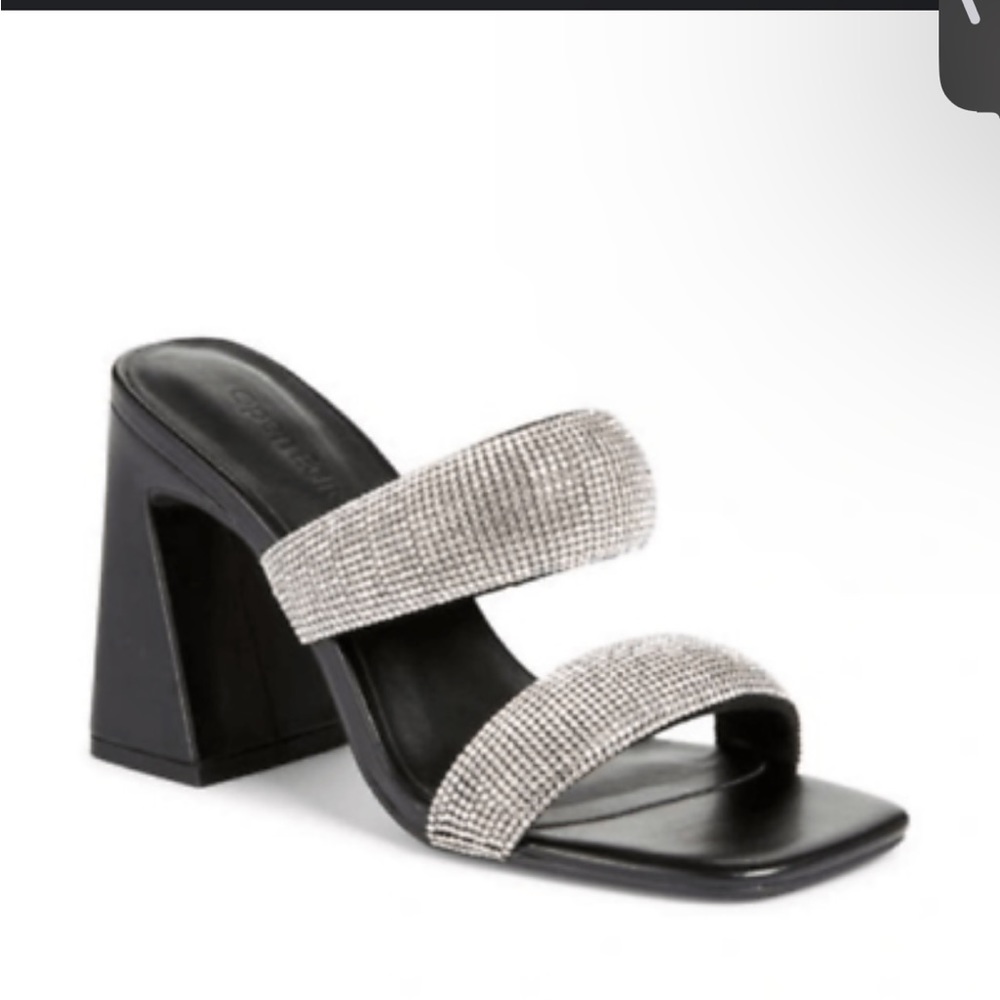 Open Edit | Sasha Rhinestone Sandal size 6.5
